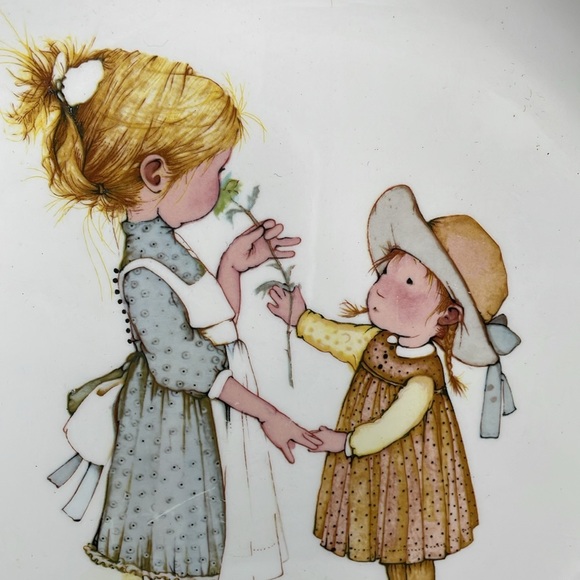 Holly Hobbie Decorative Plate 1972 Collector's Edition American Greeting Corp. - Picture 3 of 6